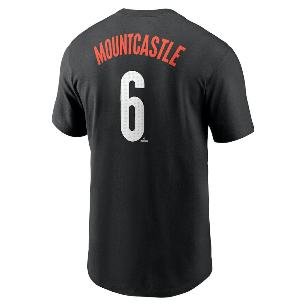 Ryan Mountcastle Baltimore Orioles City Connect Fuse Name & Number T-Shirt Black | Nike