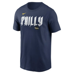 Alec Bohm Philadelphia Phillies 2024 City Connect Fuse Name & Number T-Shirt Navy | Nike