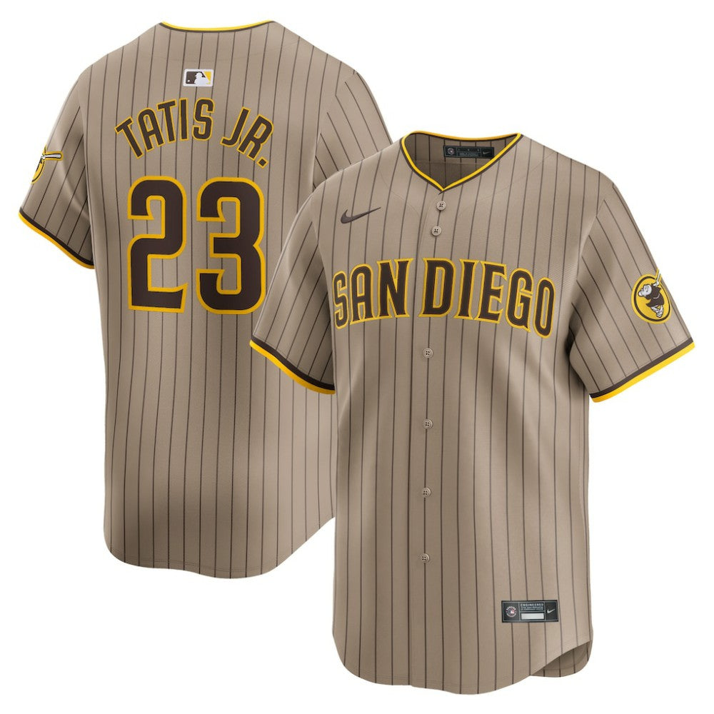 Fernando Tatis Jr. San Diego Padres Alternate Limited Player Jersey - Tan | Nike