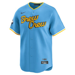 Christian Yelich Milwaukee Brewers City Connect Limited Player Jersey Powder Blue | Nike