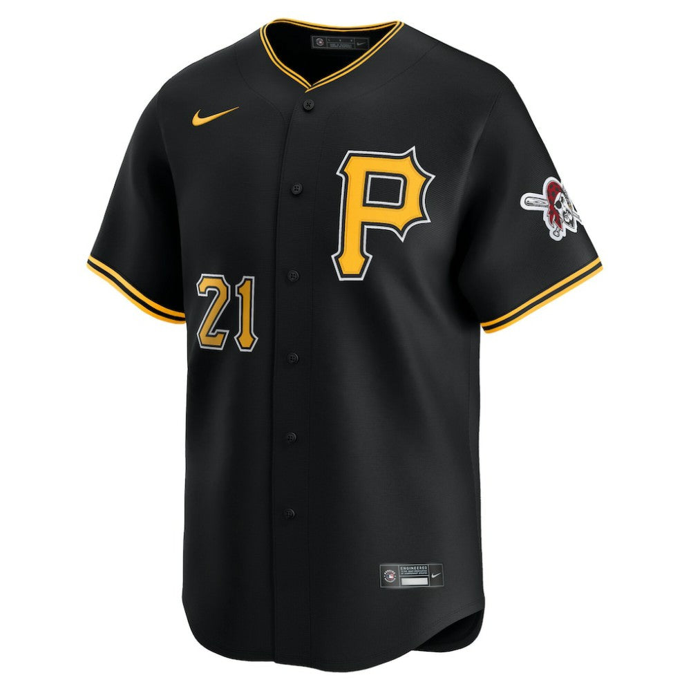 Roberto Clemente Pittsburgh Pirates Alternate Limited Jersey - Black | Nike