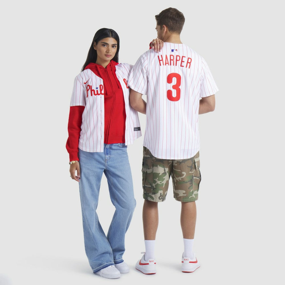 Bryce Harper Philadelphia Phillies Women's Home Limited Player Jersey White | Nike