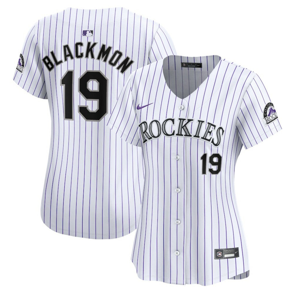 Charlie Blackmon Colorado Rockies Women's Home Limited Player Jersey White | Nike