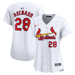 Nolan Arenado St. Louis Cardinals Women's Home Limited Player Jersey White | Nike