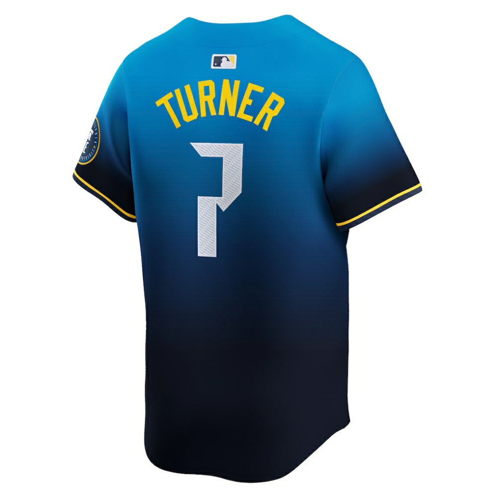 Trea Turner Philadelphia Phillies 2024 City Connect Limited Player Jersey Blue | Nike
