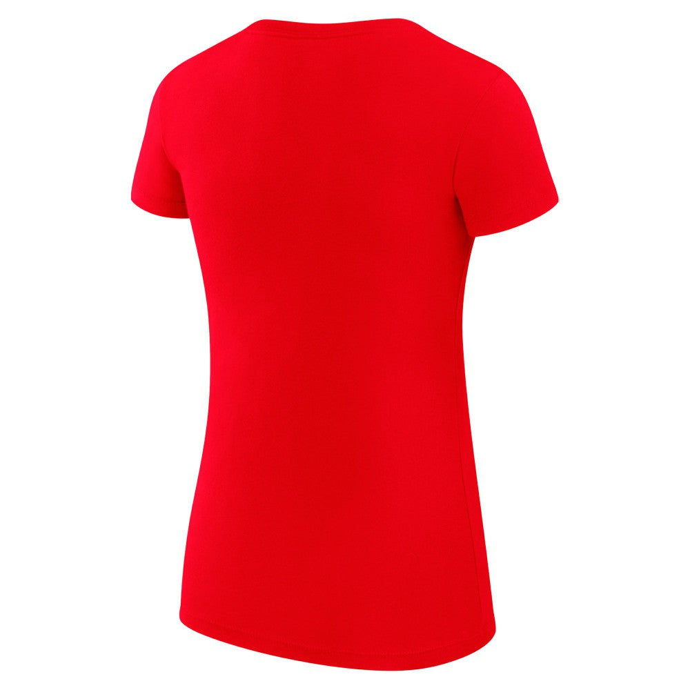 Cincinnati Reds G-III 4Her by Carl Banks Women's Super-Slim Fit Lightweight Heart Graphic T-Shirt Red
