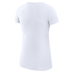 Milwaukee Brewers G-III 4Her by Carl Banks Women's Super-Slim Fit Lightweight Heart Graphic T-Shirt White