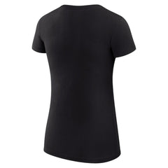 Athletics G-III 4Her by Carl Banks Women's Super-Slim Fit Lightweight Heart Graphic T-Shirt Black