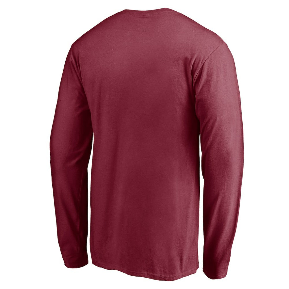 Colorado Avalanche Victory Arch Long Sleeve T-Shirt Burgundy