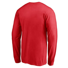 Carolina Hurricanes Team Arch Knockout Long Sleeve T-Shirt Red