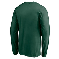 Minnesota Wild Team Arch Knockout Long Sleeve T-Shirt Green