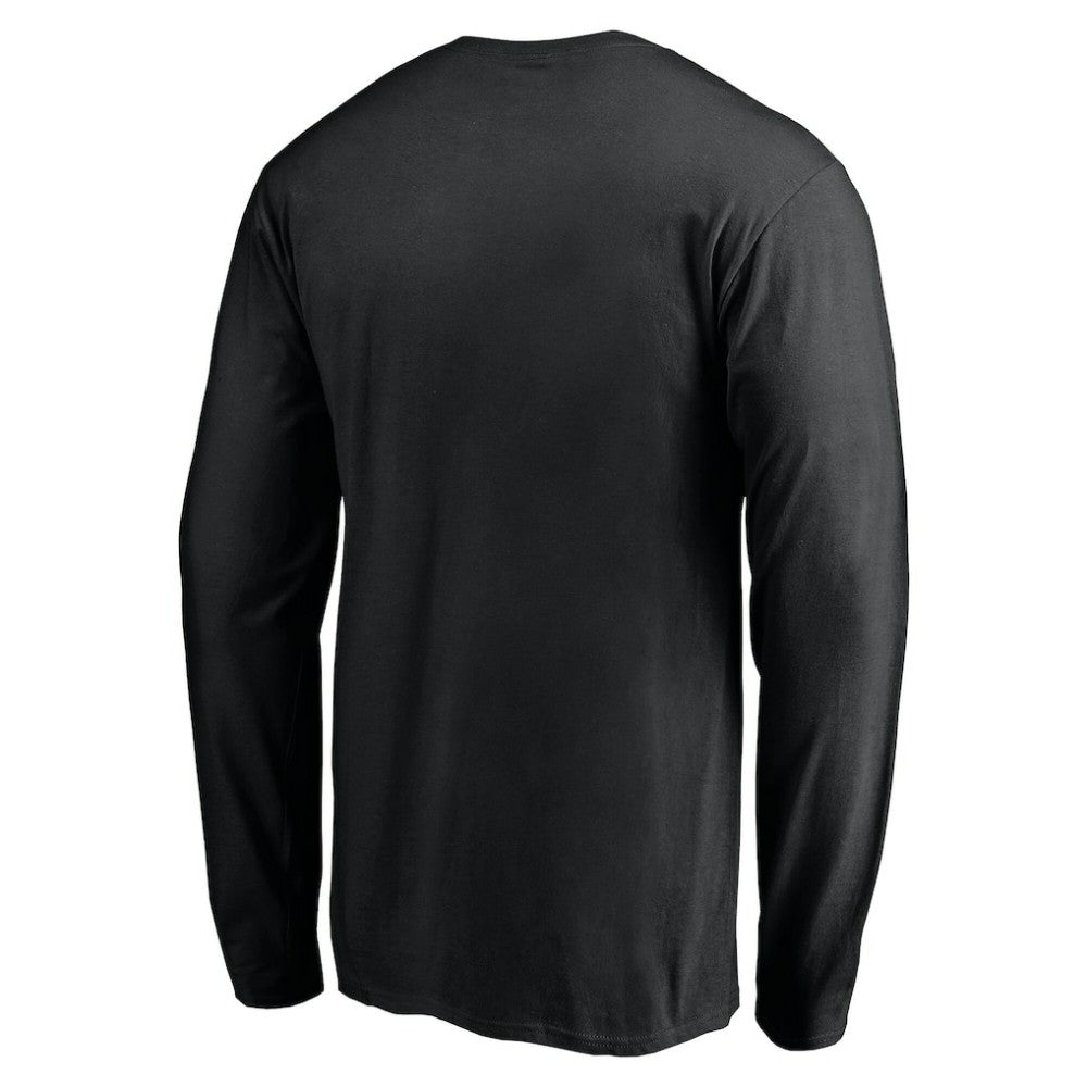 Pittsburgh Penguins Team Arch Knockout Long Sleeve T-Shirt Black