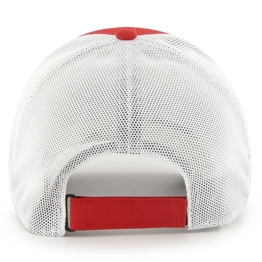 Los Angeles Angels Disburse MVP Trucker Adjustable Hat Red | 47 brand