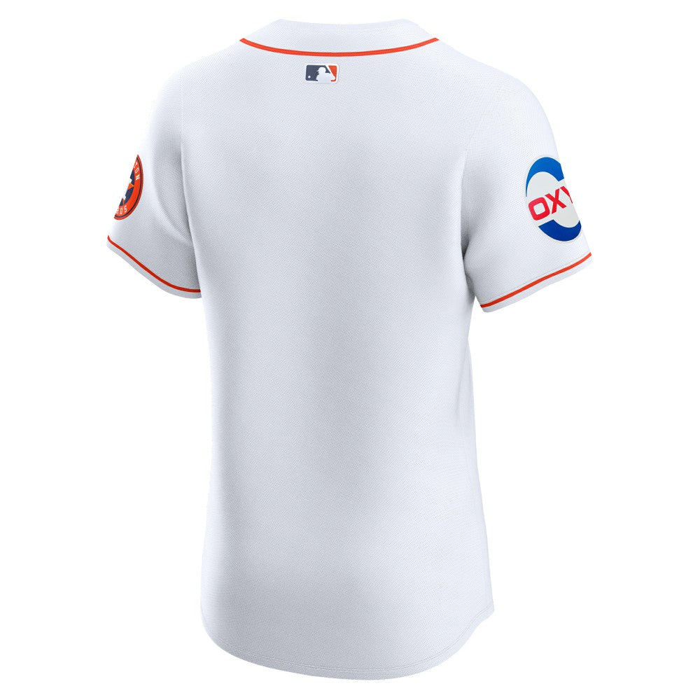 Houston Astros Home Elite Patch Jersey White | Nike