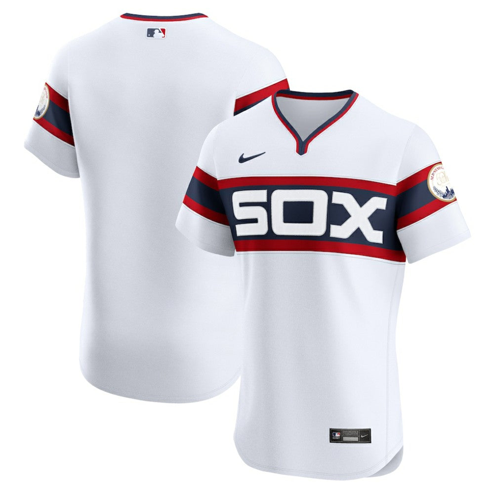Chicago White Sox Alternate Vapor Premier Elite Patch Jersey White | Nike