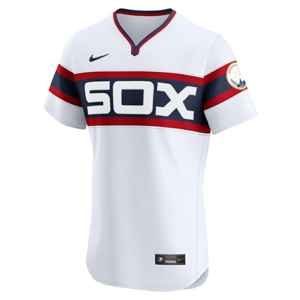 Chicago White Sox Alternate Vapor Premier Elite Patch Jersey White | Nike