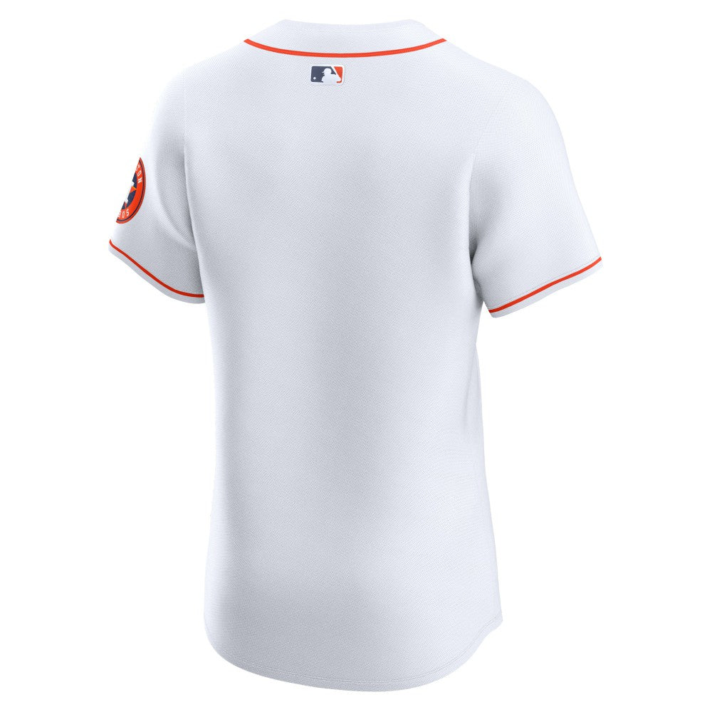Houston Astros Home Vapor Premier Elite Patch Jersey White | Nike