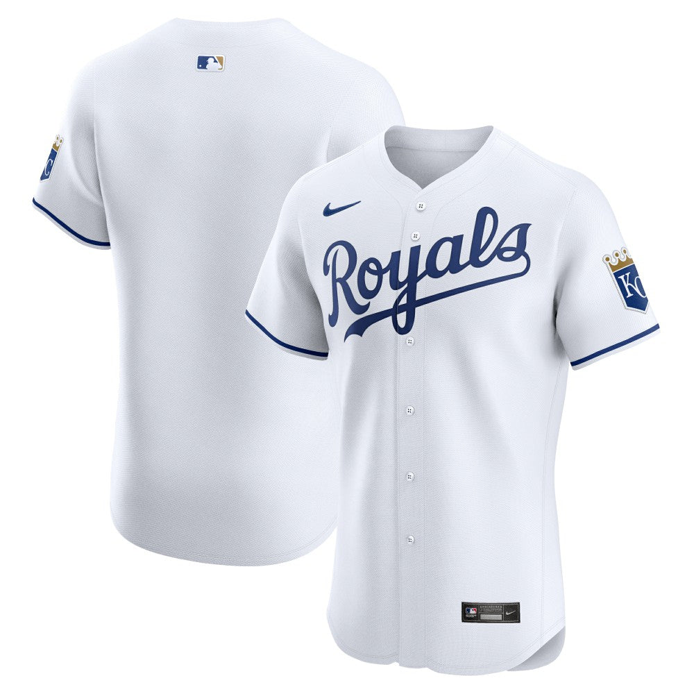Kansas City Royals Home Elite Jersey White | Nike