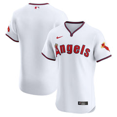 Los Angeles Angels Alternate Vapor Premier Elite Patch Jersey White | Nike