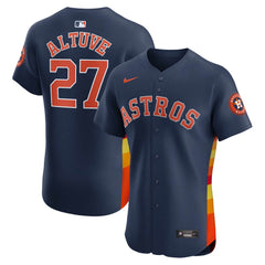 Jose Altuve Houston Astros Alternate Elite Player Jersey Navy | Nike