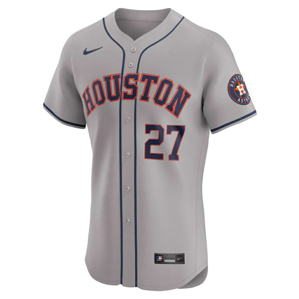 Jose Altuve Houston Astros Road Elite Player Jersey Gray | Nike