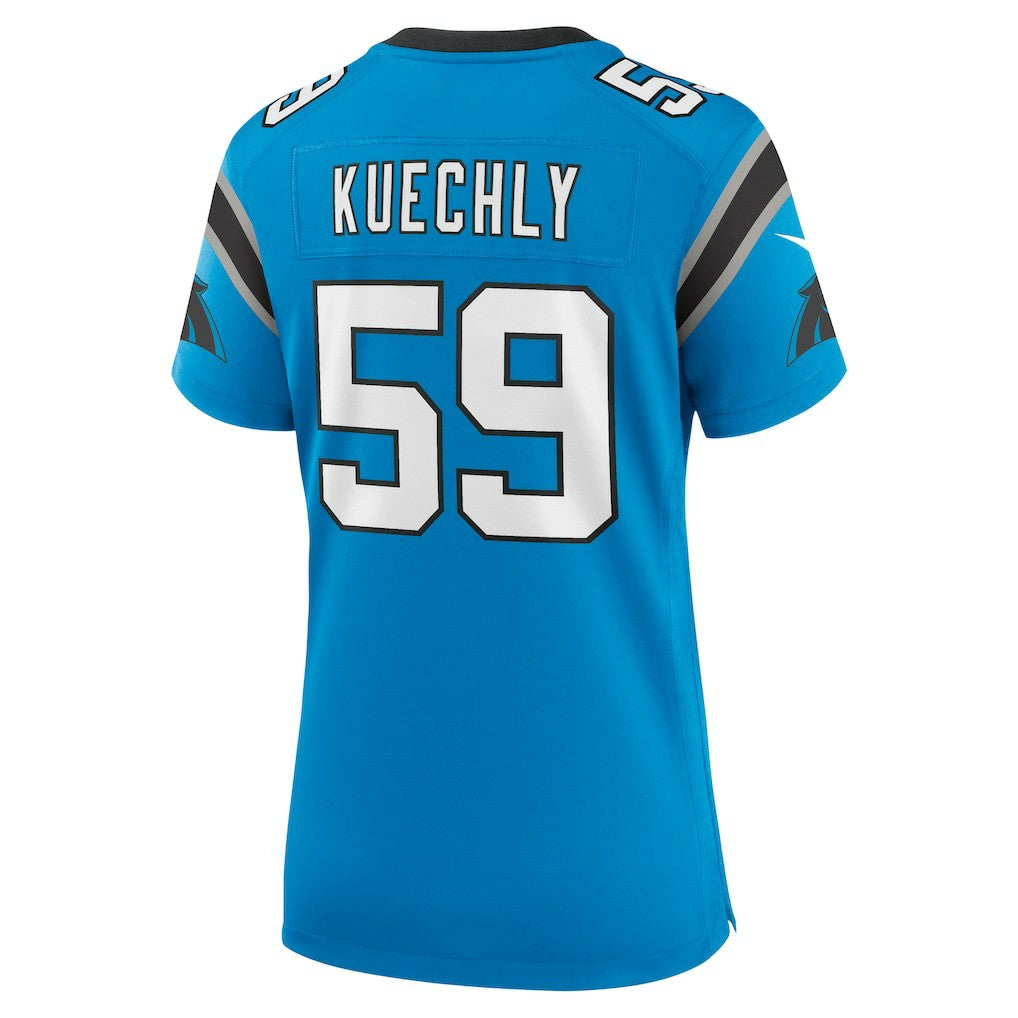 Luke Kuechly Carolina Panthers Women's Retired Player Game Jersey - Blue