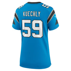 Luke Kuechly Carolina Panthers Women's Retired Player Game Jersey - Blue