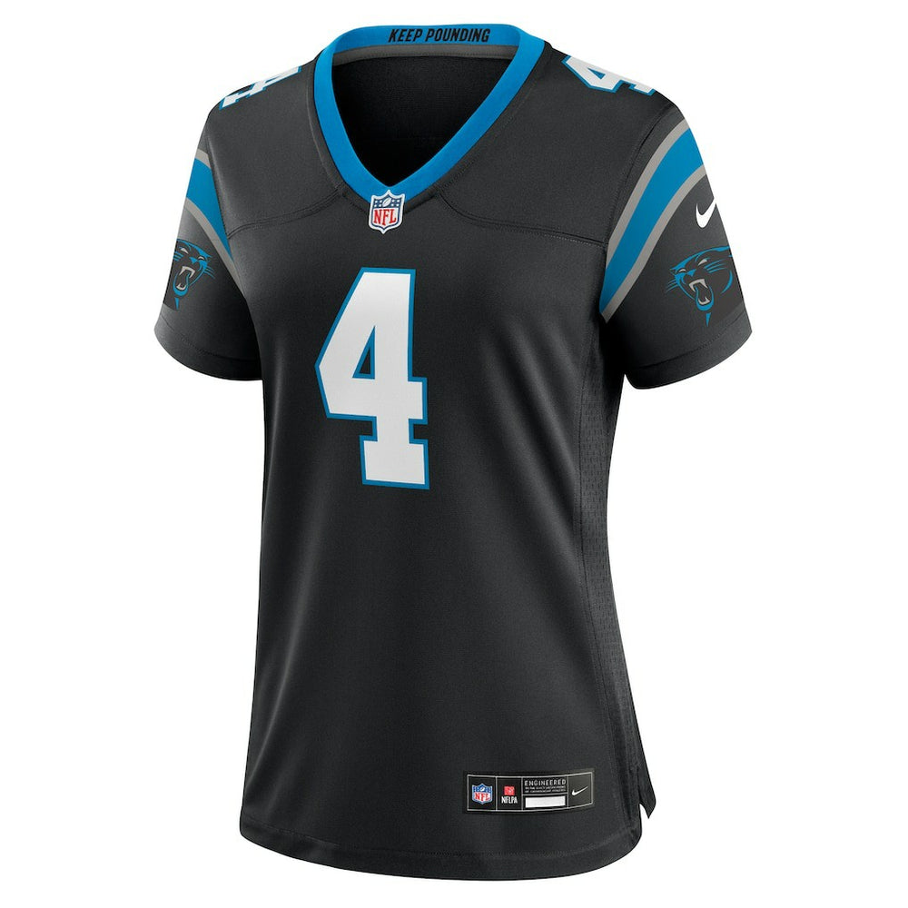 Eddy Pineiro Carolina Panthers Women's Team Game Jersey - Black