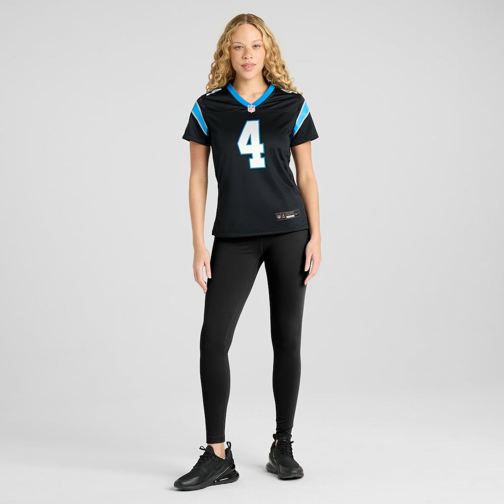 Eddy Pineiro Carolina Panthers Women's Team Game Jersey - Black