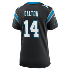 Andy Dalton Carolina Panthers Women's Team Game Jersey - Black