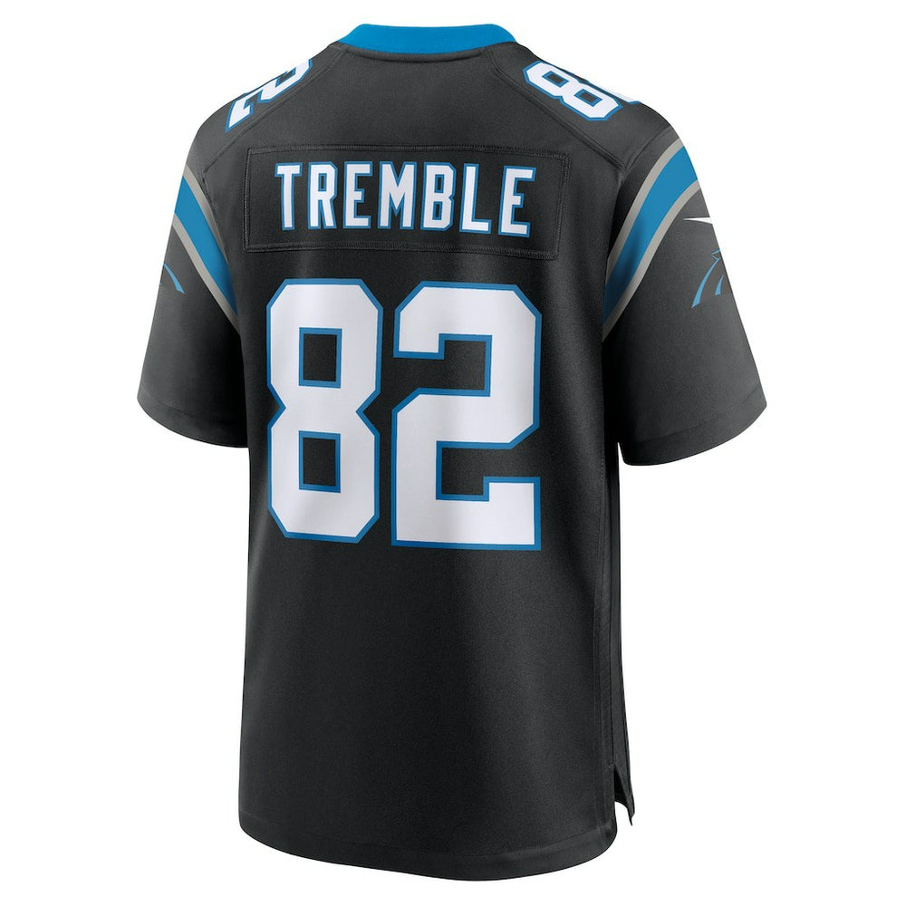 Tommy Tremble Carolina Panthers Team Game Jersey - Black