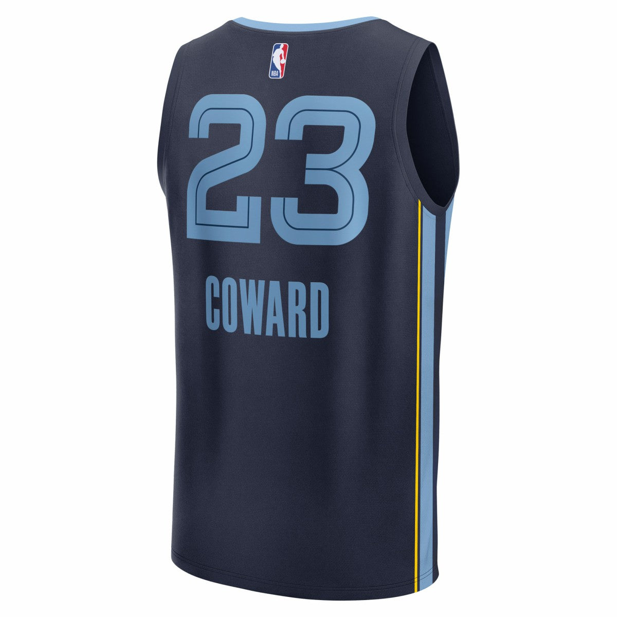 Cedric Coward Memphis Grizzlies 2025 NBA Draft First Round Pick Fast Break Replica Jersey - Icon Edition - Navy