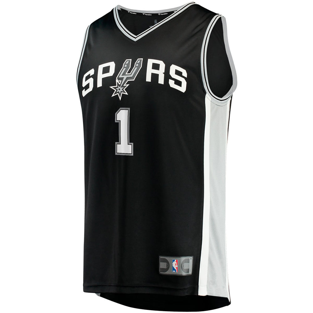 Victor Wembanyama San Antonio Spurs Youth Fast Break Replica Jersey - Icon Edition - Black