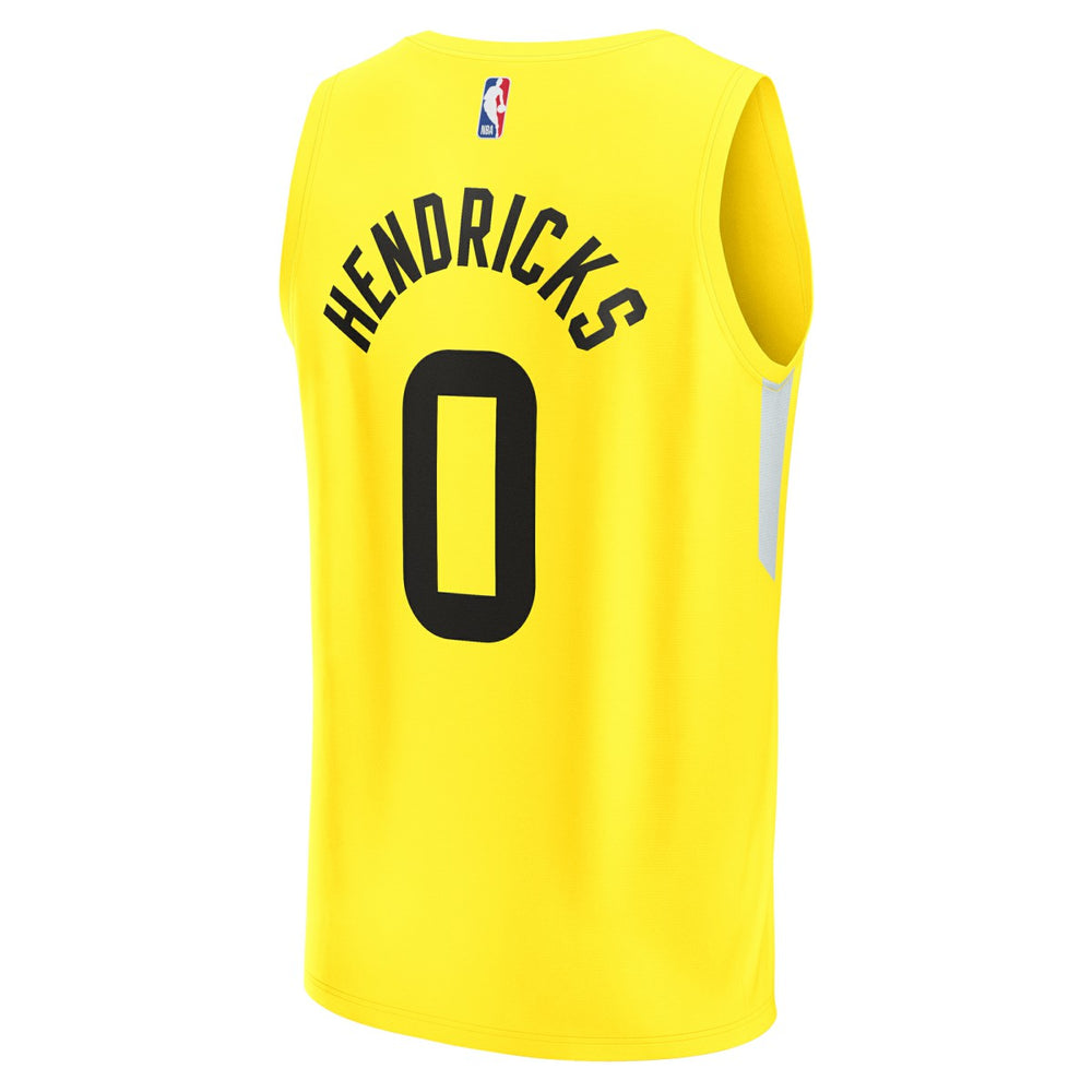 Taylor Hendricks Utah Jazz Youth Fast Break Replica Jersey - Icon Edition - Yellow