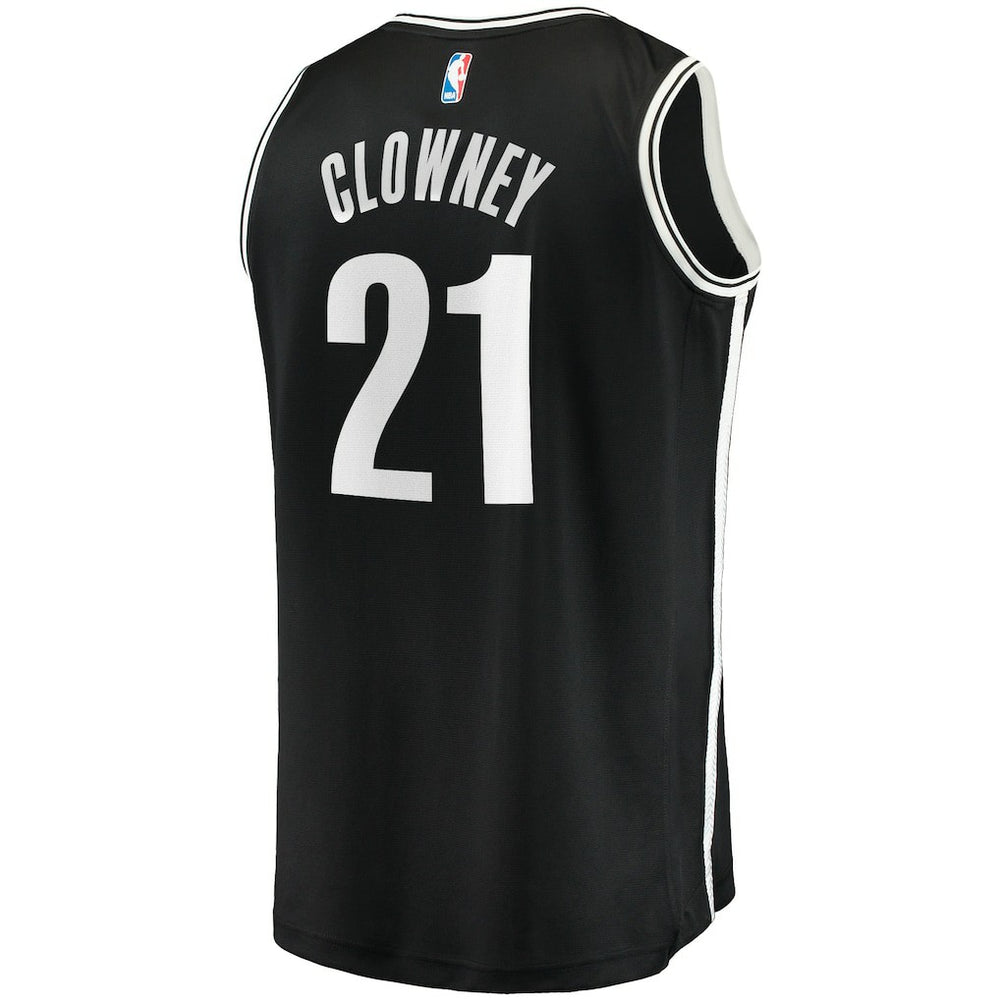 Noah Clowney Brooklyn Nets Youth Fast Break Replica Jersey - Icon Edition - Black