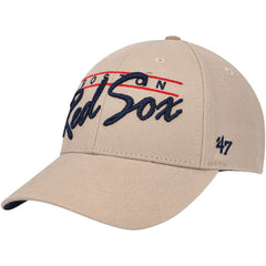 Boston Red Sox Atwood MVP Adjustable Hat Khaki | 47 brand