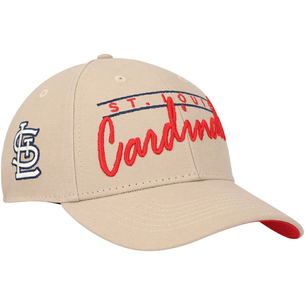 St. Louis Cardinals Atwood MVP Adjustable Hat Khaki | 47 brand
