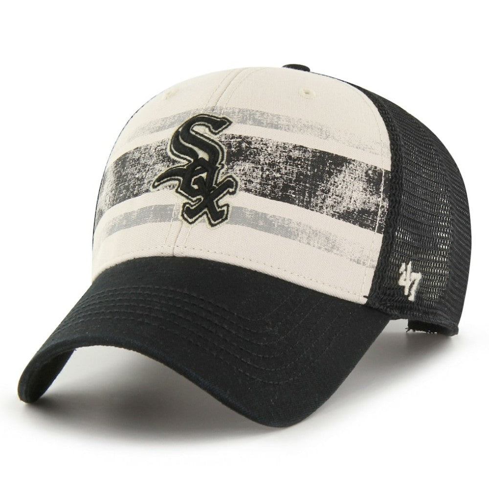 Chicago White Sox Breakout MVP Trucker Adjustable Hat Black | 47 brand