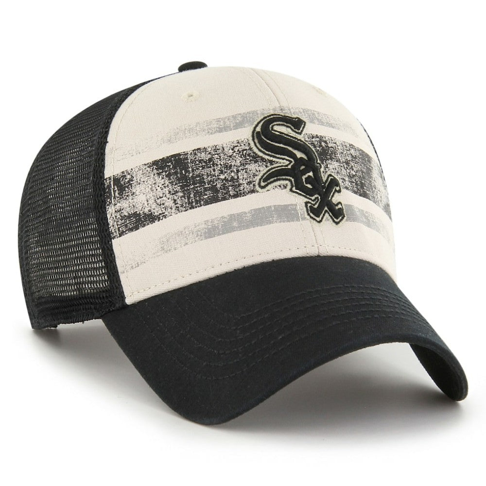 Chicago White Sox Breakout MVP Trucker Adjustable Hat Black | 47 brand