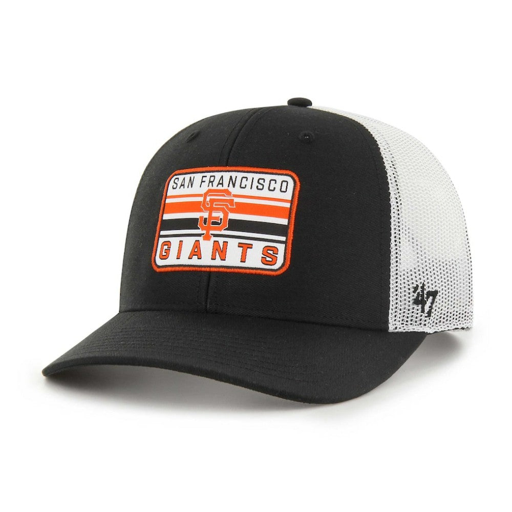 San Francisco Giants Drifter Trucker Adjustable Hat Black | 47 brand