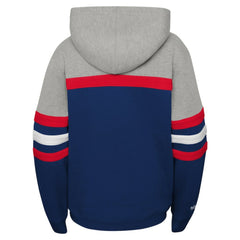 Washington Capitals Mitchell & Ness Youth Head Coach Pullover Hoodie Gray