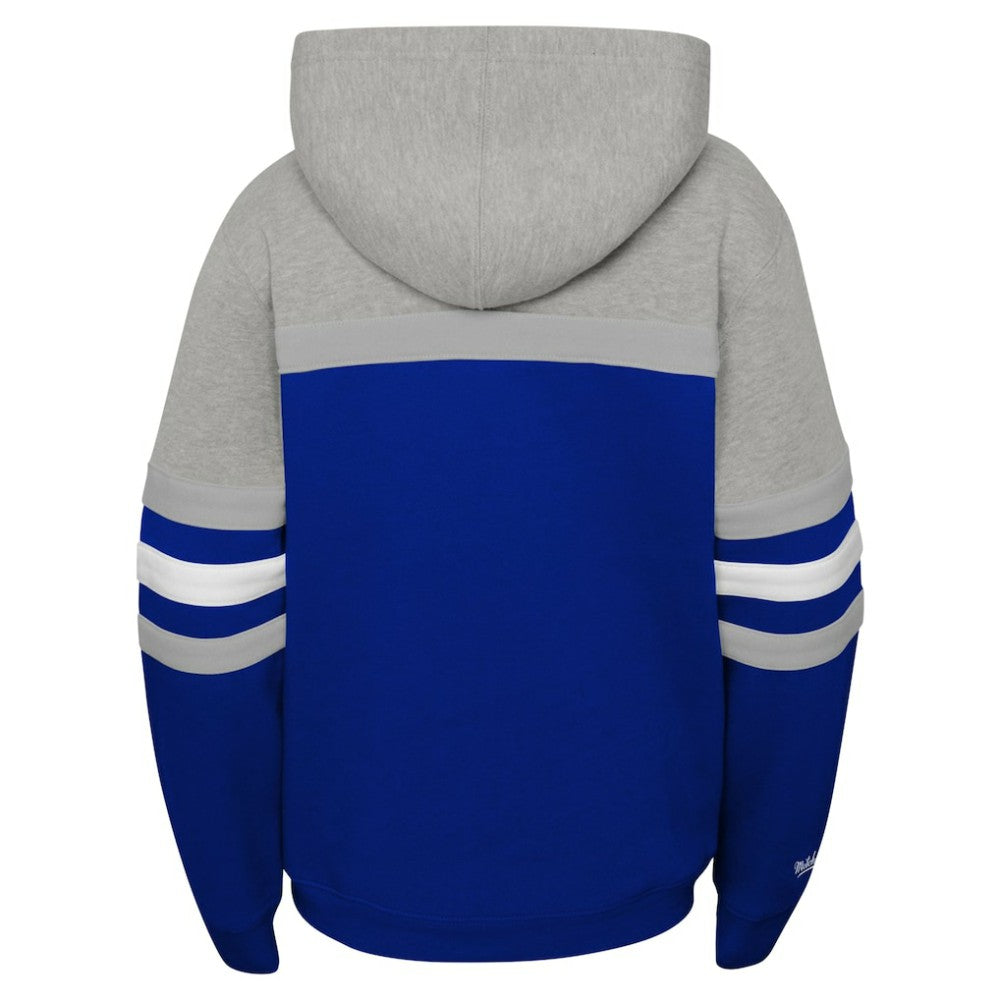 Tampa Bay Lightning Mitchell & Ness Youth Head Coach Pullover Hoodie Gray