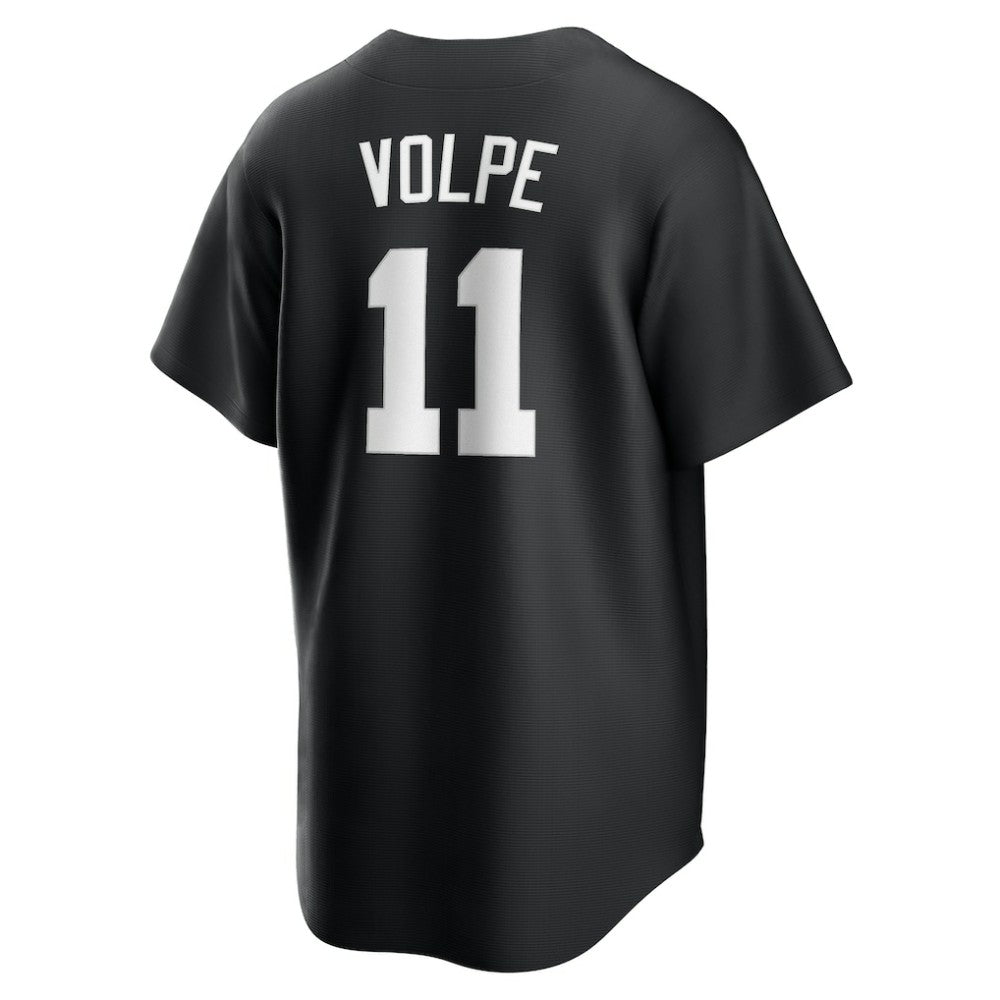 Anthony Volpe New York Yankees Fashion Replica Player Jersey Black | Nike