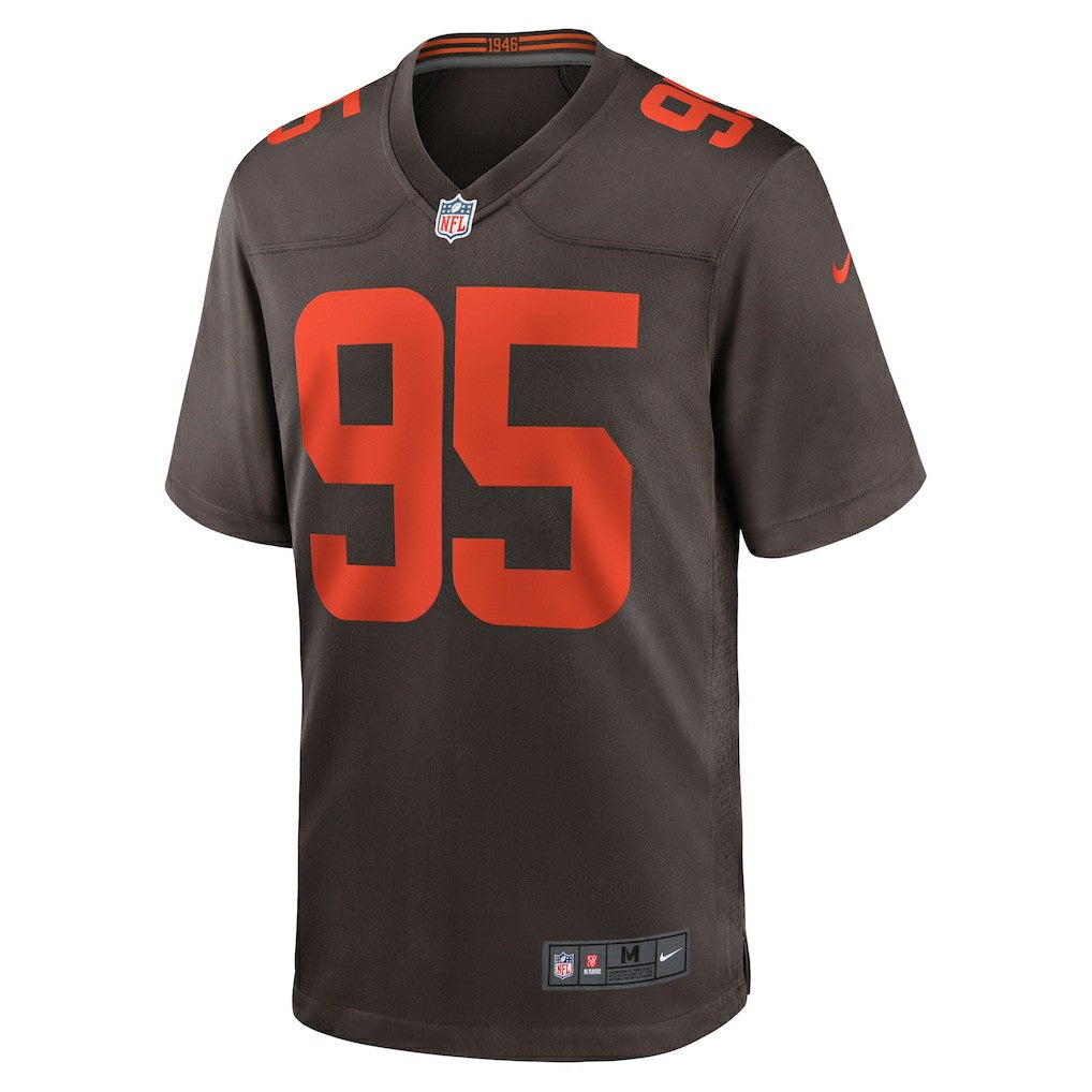 Myles Garrett Cleveland Browns Alpha Dawg Game Jersey - Brown
