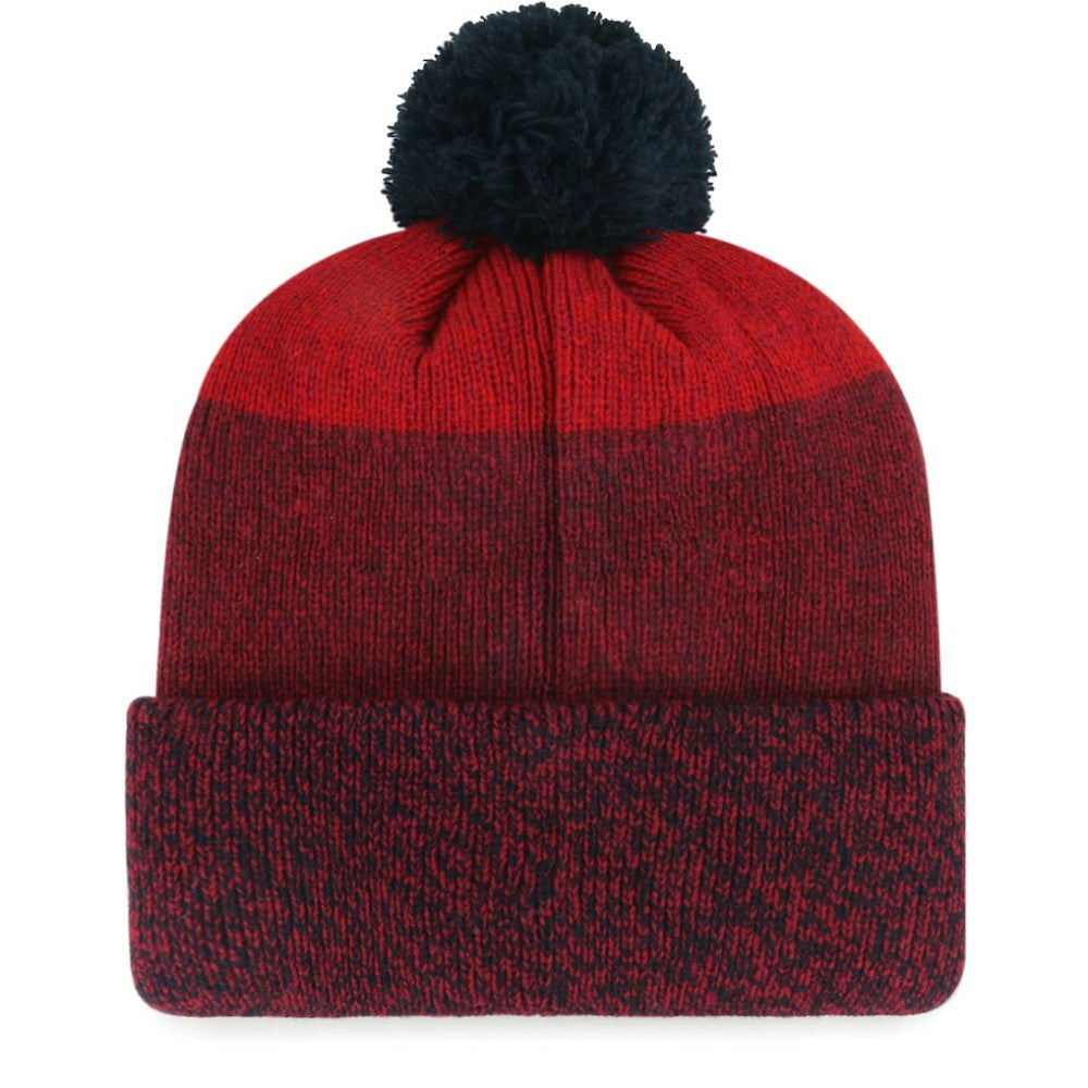Boston Red Sox Darkfreeze Cuffed Knit Hat with Pom Red | 47 brand