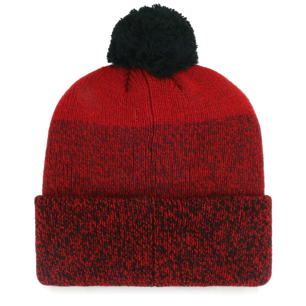 St. Louis Cardinals Darkfreeze Cuffed Knit Hat with Pom Red | 47 brand