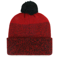 St. Louis Cardinals Darkfreeze Cuffed Knit Hat with Pom Red | 47 brand