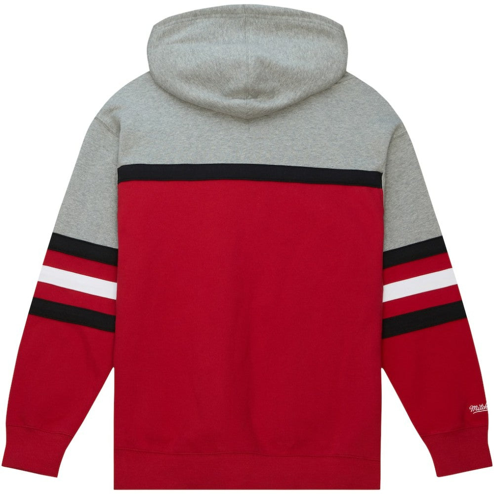 Detroit Red Wings Head Coach Pullover Hoodie Red/Gray