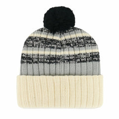 Chicago White Sox Tavern Cuffed Knit Hat with Pom Natural | 47 brand