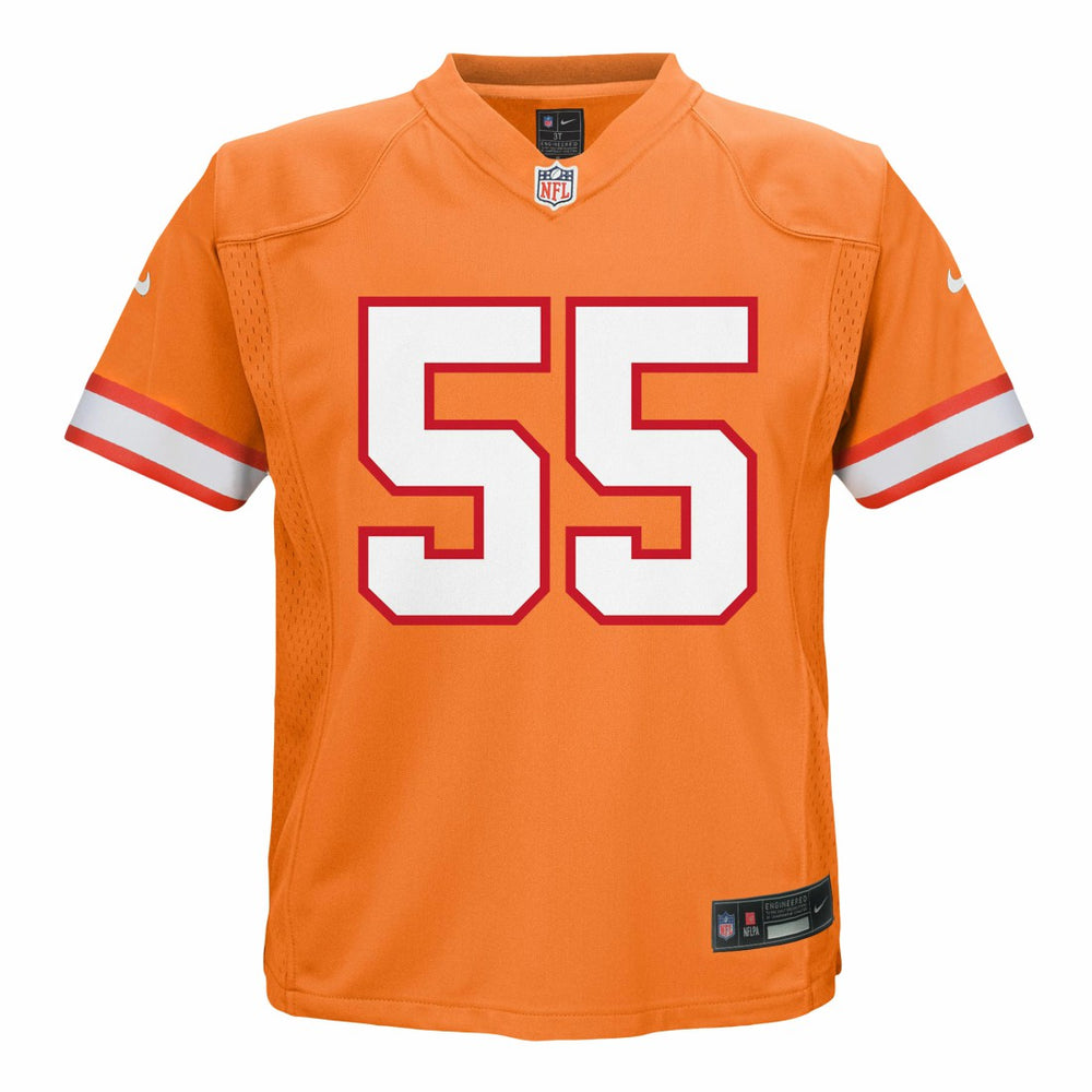 Derrick Brooks Tampa Bay Buccaneers Preschool Retired Player Game Jersey - Orange